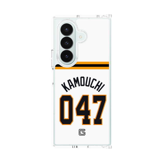 クリアケース［ 読売ジャイアンツ - #047 KAMOUCHI - ホーム ］