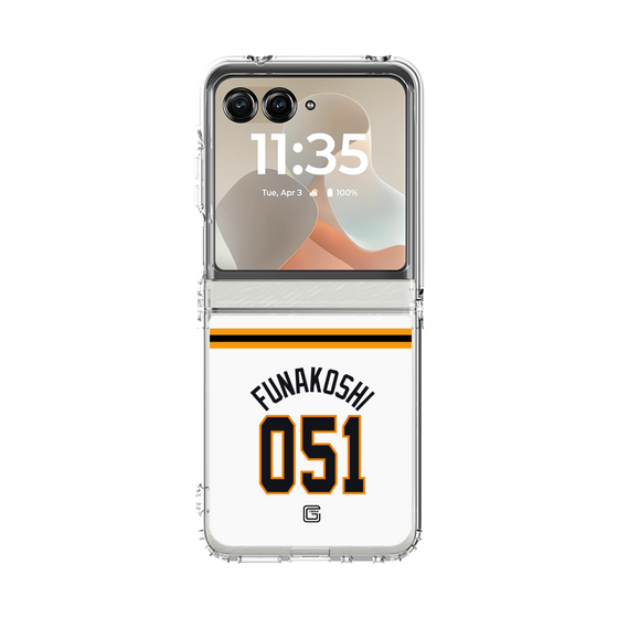 クリアケース［ 読売ジャイアンツ - #051 FUNAKOSHI - ホーム ］