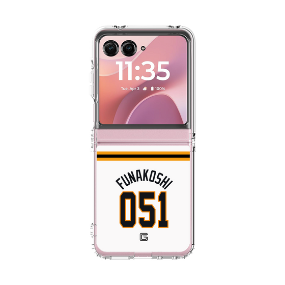 クリアケース［ 読売ジャイアンツ - #051 FUNAKOSHI - ホーム ］