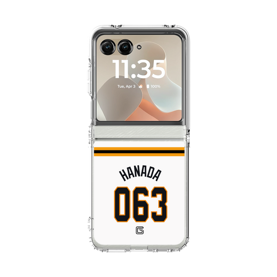 クリアケース［ 読売ジャイアンツ - #063 HANADA - ホーム ］