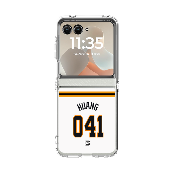 クリアケース［ 読売ジャイアンツ - #041 HUANG - ホーム ］