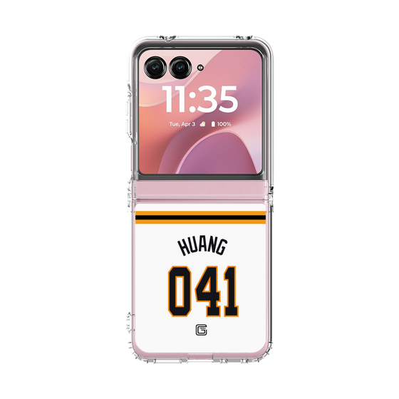 クリアケース［ 読売ジャイアンツ - #041 HUANG - ホーム ］