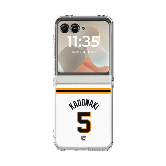 クリアケース［ 読売ジャイアンツ - #5 KADOWAKI - ホーム ］