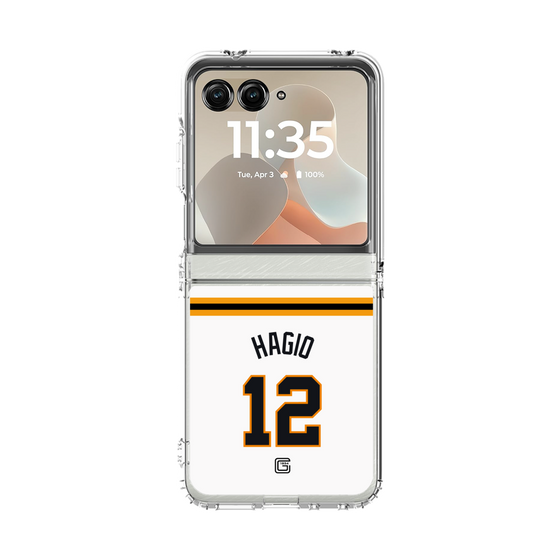 クリアケース［ 読売ジャイアンツ - #12 HAGIO - ホーム ］