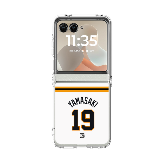 クリアケース［ 読売ジャイアンツ - #19 YAMASAKI - ホーム ］
