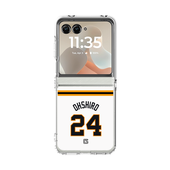 クリアケース［ 読売ジャイアンツ - #24 OHSHIRO - ホーム ］