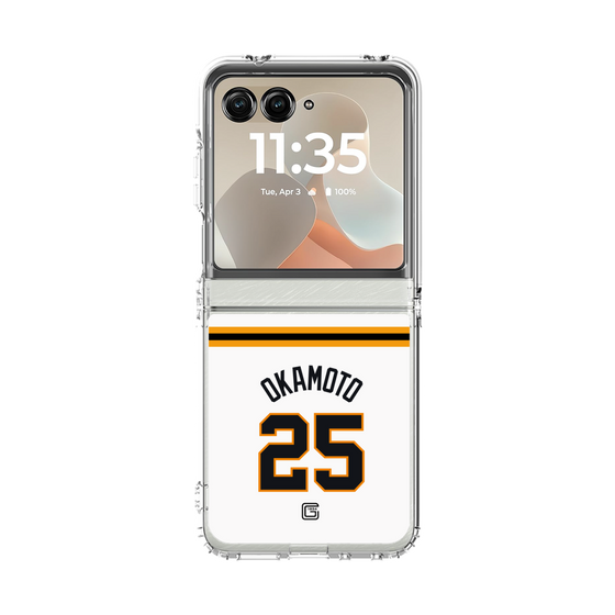 クリアケース［ 読売ジャイアンツ - #25 OKAMOTO - ホーム ］