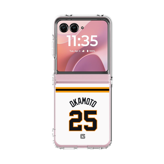クリアケース［ 読売ジャイアンツ - #25 OKAMOTO - ホーム ］