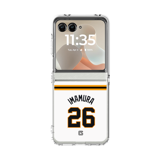 クリアケース［ 読売ジャイアンツ - #26 IMAMURA - ホーム ］