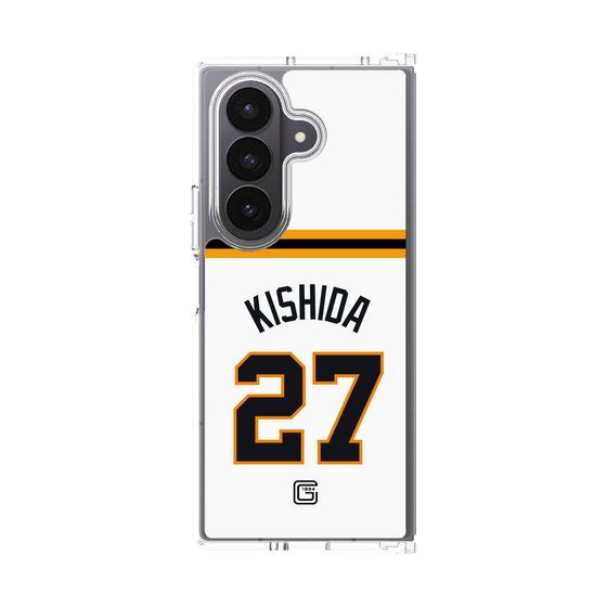 クリアケース［ 読売ジャイアンツ - #27 KISHIDA - ホーム ］