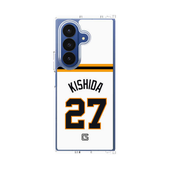 クリアケース［ 読売ジャイアンツ - #27 KISHIDA - ホーム ］