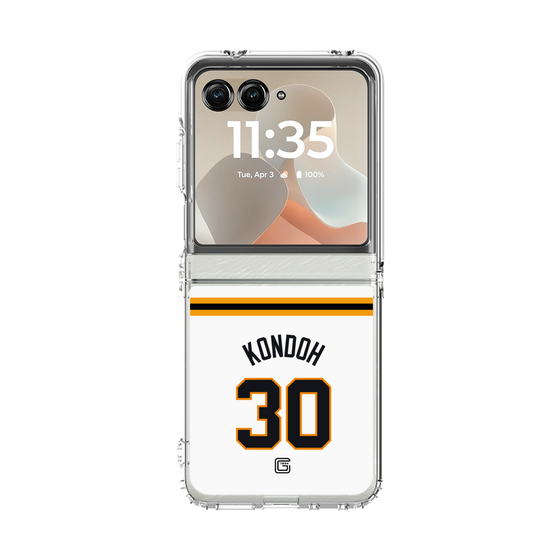 クリアケース［ 読売ジャイアンツ - #30 KONDOH - ホーム ］