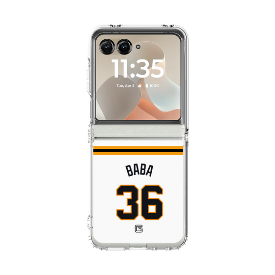 クリアケース［ 読売ジャイアンツ - #36 BABA - ホーム ］
