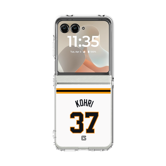クリアケース［ 読売ジャイアンツ - #37 KOHRI - ホーム ］