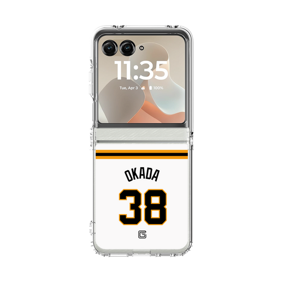 クリアケース［ 読売ジャイアンツ - #38 OKADA - ホーム ］