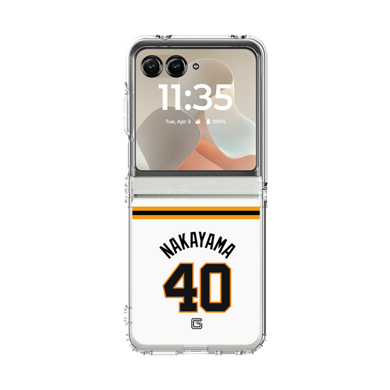 クリアケース［ 読売ジャイアンツ - #40 NAKAYAMA - ホーム ］