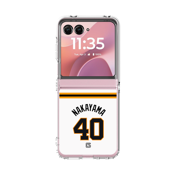クリアケース［ 読売ジャイアンツ - #40 NAKAYAMA - ホーム ］