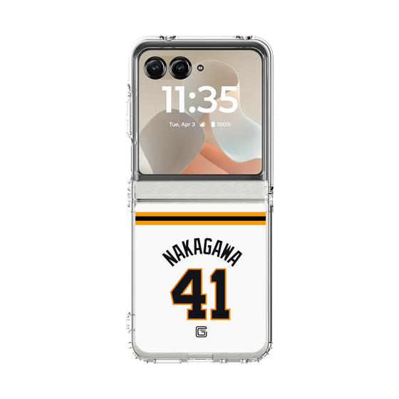 クリアケース［ 読売ジャイアンツ - #41 NAKAGAWA - ホーム ］