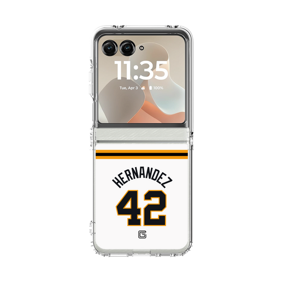 クリアケース［ 読売ジャイアンツ - #42 HERNANDEZ - ホーム ］