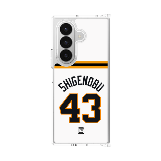 クリアケース［ 読売ジャイアンツ - #43 SHIGENOBU - ホーム ］