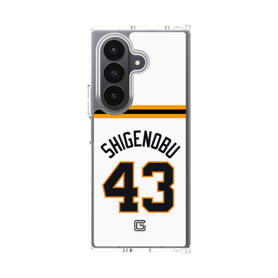 クリアケース［ 読売ジャイアンツ - #43 SHIGENOBU - ホーム ］