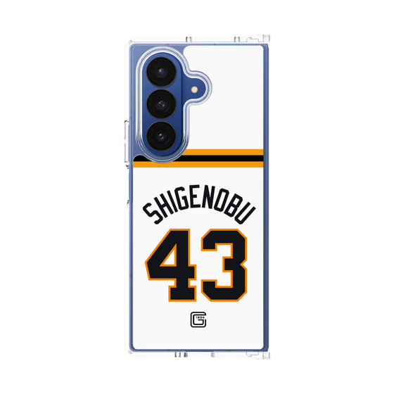 クリアケース［ 読売ジャイアンツ - #43 SHIGENOBU - ホーム ］