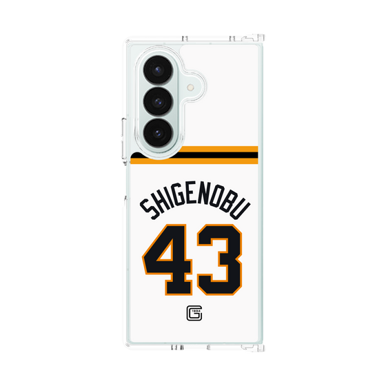 クリアケース［ 読売ジャイアンツ - #43 SHIGENOBU - ホーム ］