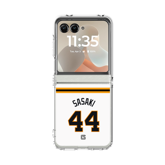 クリアケース［ 読売ジャイアンツ - #44 SASAKI - ホーム ］