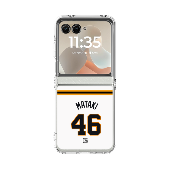 クリアケース［ 読売ジャイアンツ - #46 MATAKI - ホーム ］