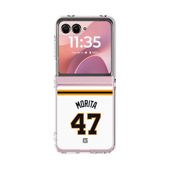 クリアケース［ 読売ジャイアンツ - #47 MORITA - ホーム ］