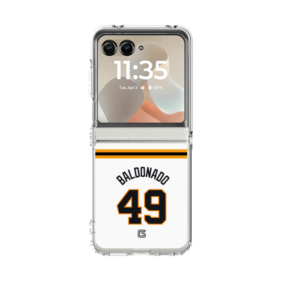 クリアケース［ 読売ジャイアンツ - #49 BALDONADO - ホーム ］