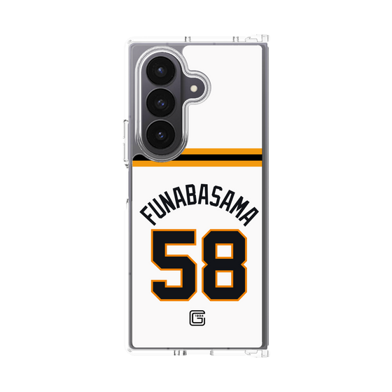 クリアケース［ 読売ジャイアンツ - #58 FUNABASAMA - ホーム ］