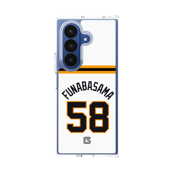 クリアケース［ 読売ジャイアンツ - #58 FUNABASAMA - ホーム ］