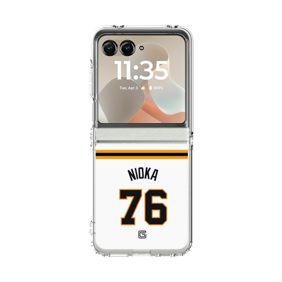 クリアケース［ 読売ジャイアンツ - #76 NIOKA - ホーム ］