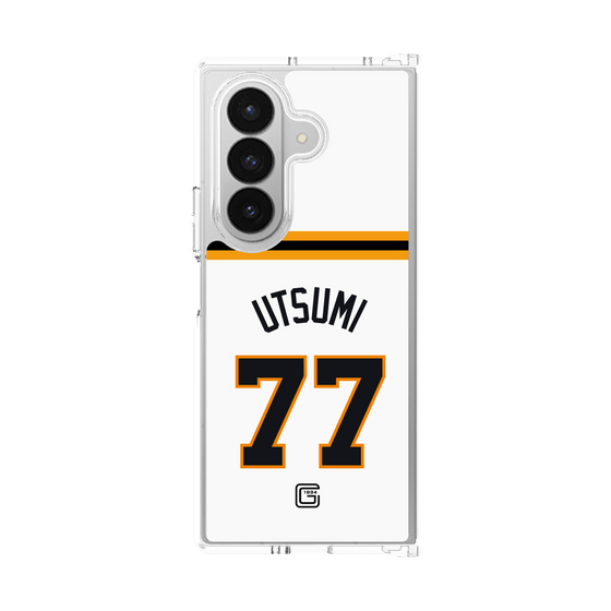 クリアケース［ 読売ジャイアンツ - #77 UTSUMI - ホーム ］