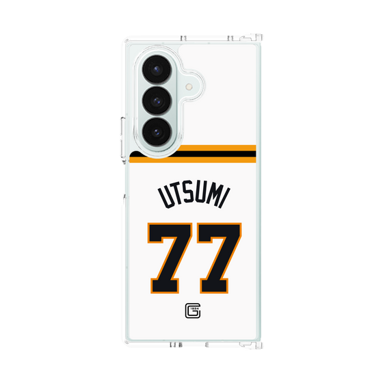 クリアケース［ 読売ジャイアンツ - #77 UTSUMI - ホーム ］