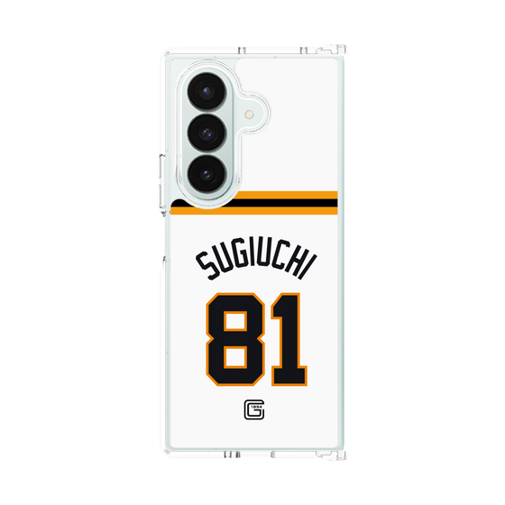 クリアケース［ 読売ジャイアンツ - #81 SUGIUCHI - ホーム ］