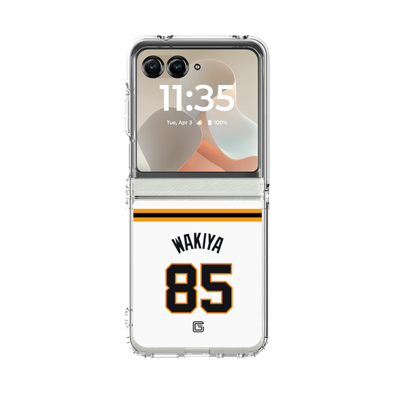 クリアケース［ 読売ジャイアンツ - #85 WAKIYA - ホーム ］