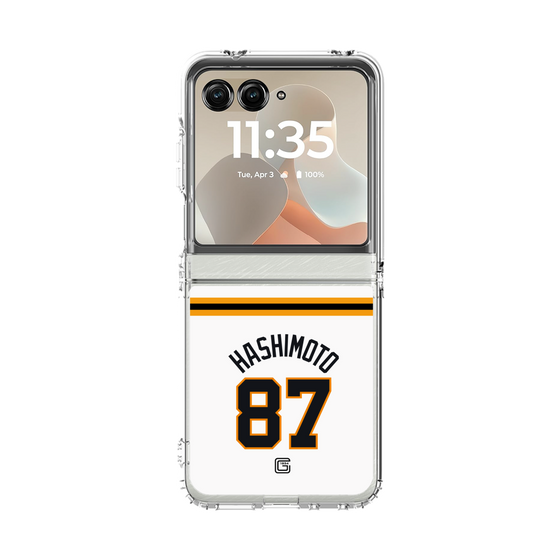 クリアケース［ 読売ジャイアンツ - #87 HASHIMOTO - ホーム ］