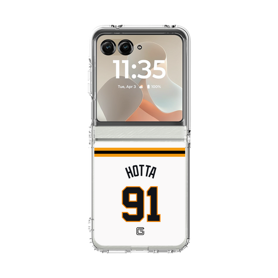 クリアケース［ 読売ジャイアンツ - #91 HOTTA - ホーム ］