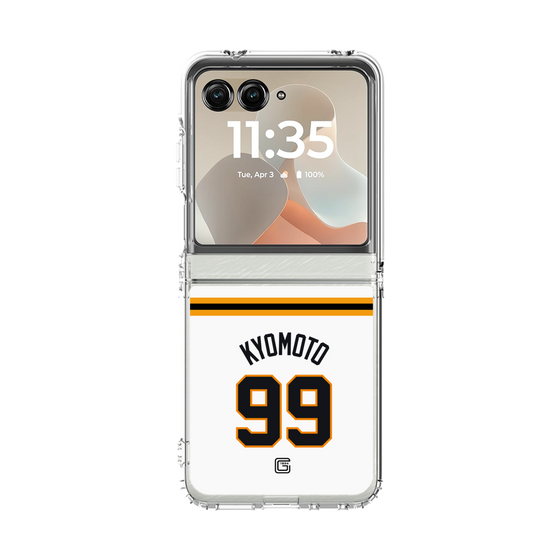 クリアケース［ 読売ジャイアンツ - #99 KYOMOTO - ホーム ］