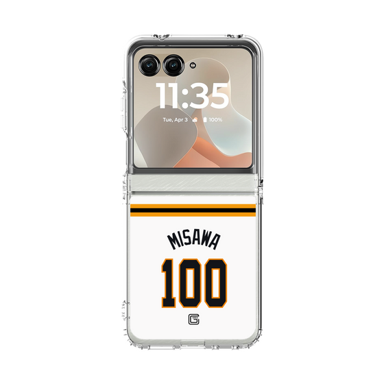 クリアケース［ 読売ジャイアンツ - #100 MISAWA - ホーム ］