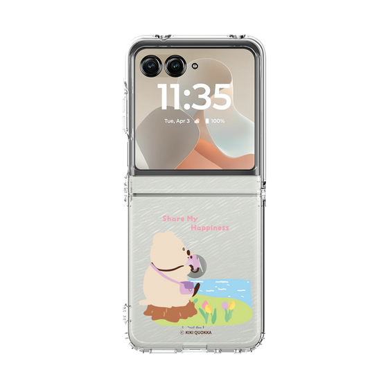クリアケース［ KiKiQUOKKA - フォトグラフ ］