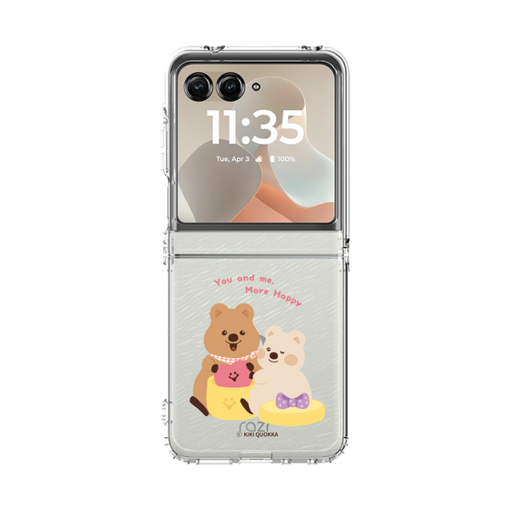 クリアケース［ KiKiQUOKKA - ハピネス ］