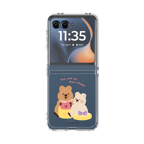 クリアケース［ KiKiQUOKKA - ハピネス ］