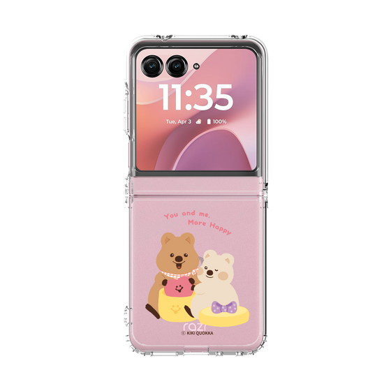 クリアケース［ KiKiQUOKKA - ハピネス ］