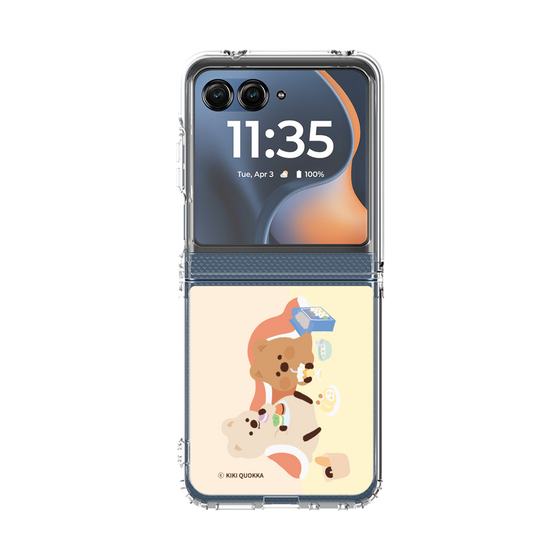 クリアケース［ KiKiQUOKKA - リラックス ］