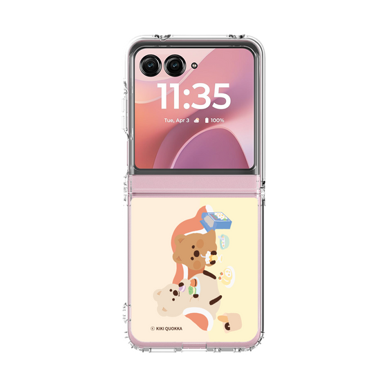 クリアケース［ KiKiQUOKKA - リラックス ］