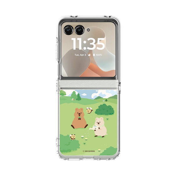 クリアケース［ KiKiQUOKKA - グラスランド ］