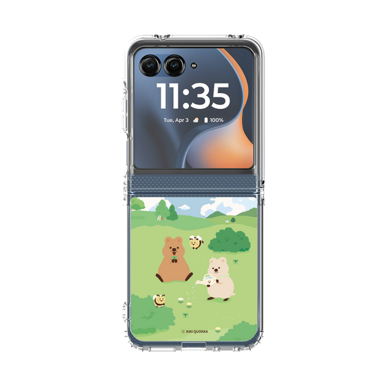 クリアケース［ KiKiQUOKKA - グラスランド ］